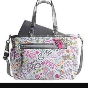 Coach Poppy Diaper Bag